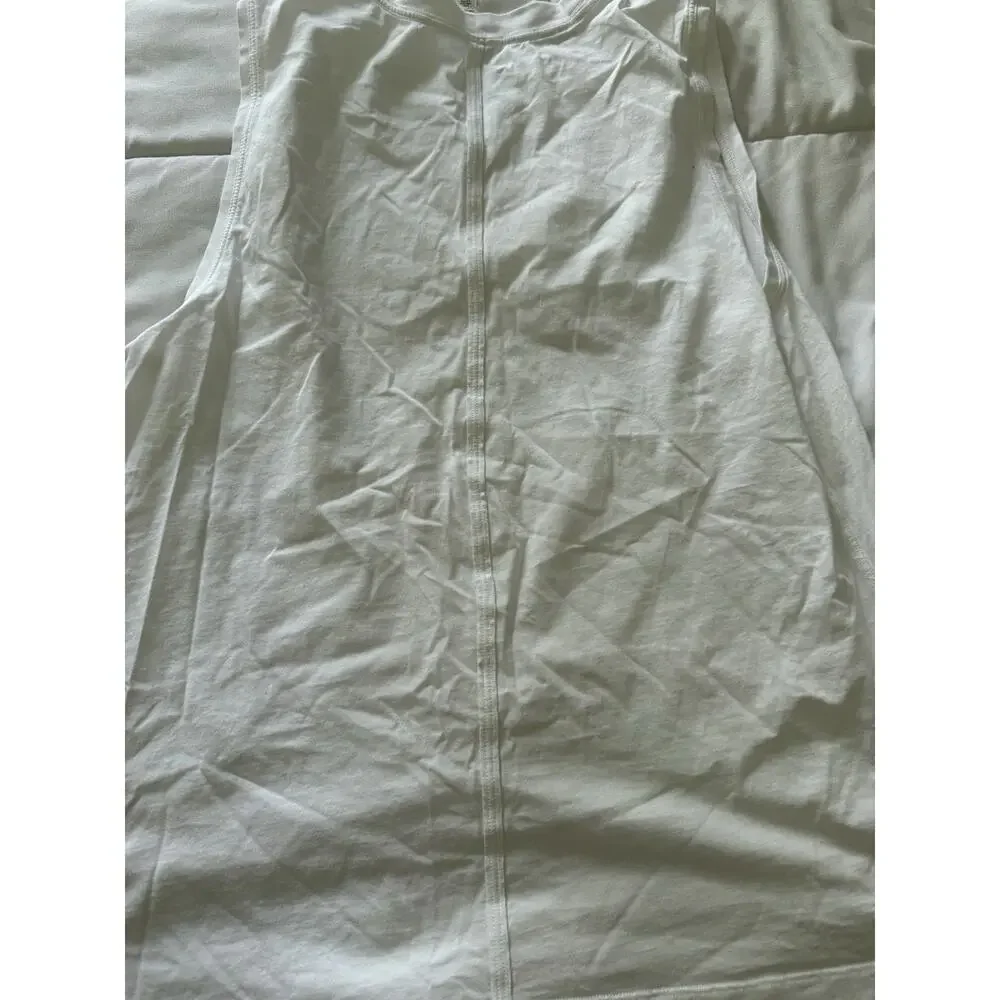 Lululemon Women’s White Muscle Tank Top – 8 - Picture 5 of 5